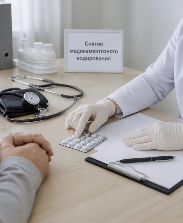 Снятие медикаментозного кодирования в Канске от 5465 р. | Медзона